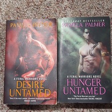 Pamela Palmer Feral Warriors Desire Untamed & Hunger Untamed Paranormal Books