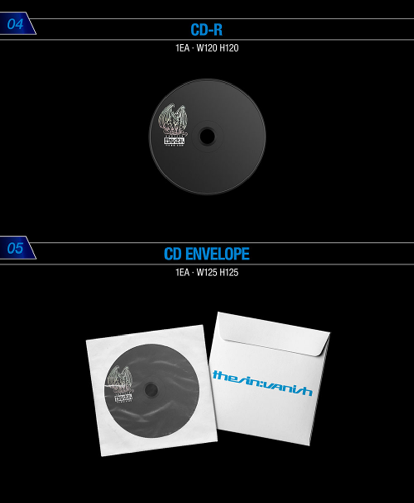 ENHYPEN 7th Mini Album [THE SIN VANISH] STORM Ver CD+Tabloid+Photo