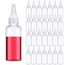 10-300ml Empty Plastic Squeezable Dropper Bottles Eye Liquid Oil Tamper Evident