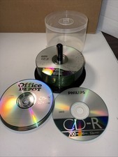 Mixed Lot CD-R 52X 700MB Discs Recordable 31 Staples/6 Office Depot/ 1 Philips