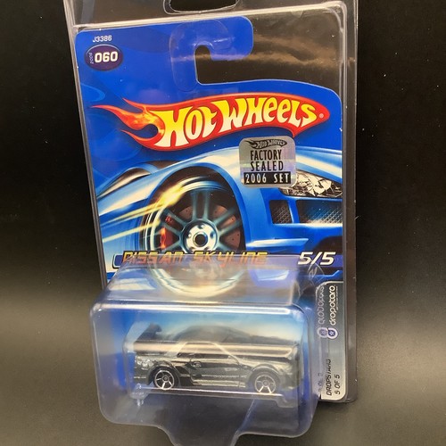 Hot Wheels Nissan Skyline Dropstars lotto di 3 sigillati in fabbrica - Foto 2 di 6