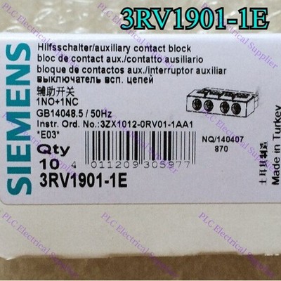 3RV19011E 1X Brand New 3RV1901-1E   Circuit Breaker Fast Delivery *qq