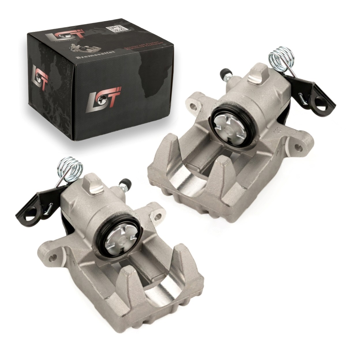 2x Fist Saddle Brake Caliper Set Rear Left Right for SEAT CORDOBA 6L IBIZA III