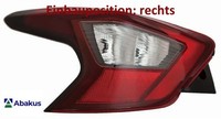 Abakus 215-19AGR-UE Heckleuchte Rechts RüCklicht Hecklicht RüCkleuchte
