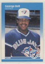 1987 Fleer George Bell #220 0a8v