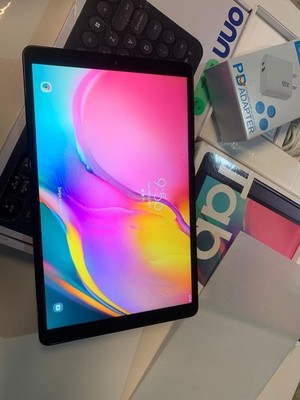 Samsung Galaxy Tab A SM-T510 128 GB, 2019  Wi-Fi, 10.1 in - Black , Bundle Extra