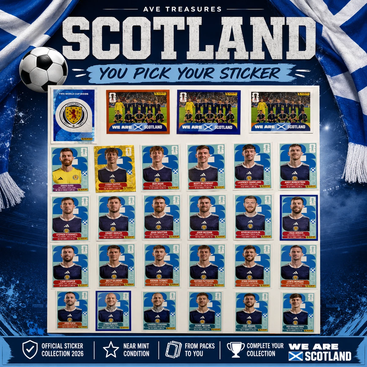 Soccer Scotland Sports Trading Cards & Accessories for sale | eBay