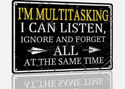 Funny Metal Tin Signs For Man Cave Sign Vintage Garage Signs For Men Sarcastic