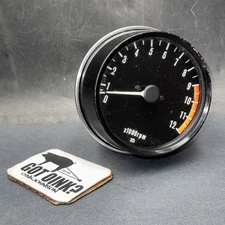 Kawasaki 1976-78 KZ1000 KZ900 OEM Original Meter Tach 12k Tachometer Gauge Clock