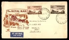 Mayfairstamps Australia FDC 1955 dual the royal mail First Day Cover aax_91837