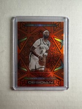 2024-25 Panini Obsidian - Bobby Portis, Bobby Portis #61 Electric Etch Orange...