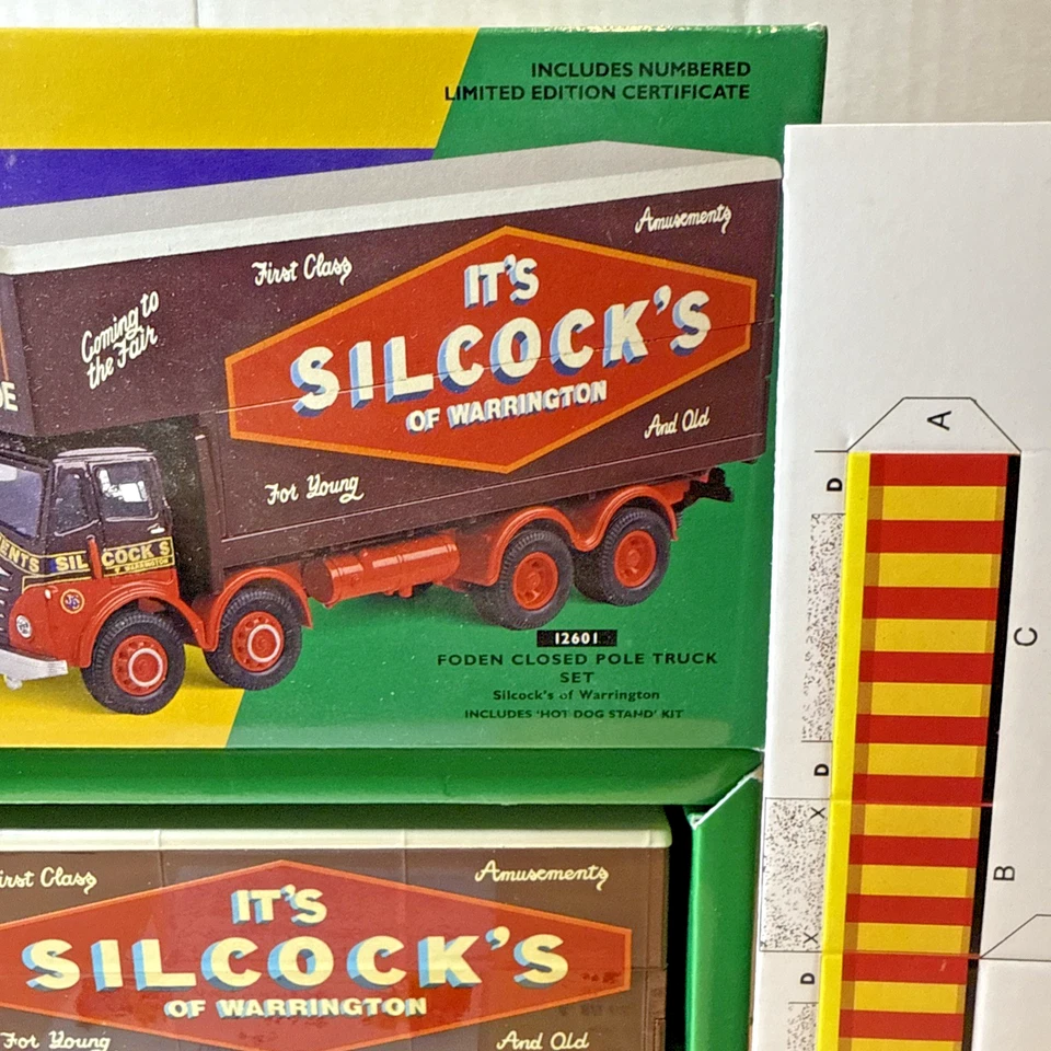 Corgi Classics #12601 Foden Closed Pole Truck Silcocks of Warrington - Image 3 of 4