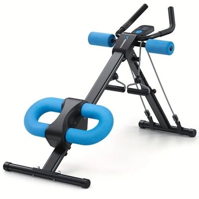 Neu Verstellbarer Bauchtrainer Faltbare Maschine für Bauchmuskeltraining zu Hause Gym