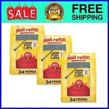 Purina Tidy Cats 24/7 Performance Clumping Cat Litter Odor, 34lb Bag,2pack 0.75 per pound