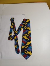 The beatles vintage 1991 neck tie yellow submarine silk mens