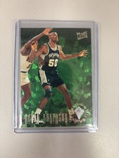 1994-95 Fleer Ultra Defensive Gems David Robinson 5 Spurs Insert Basketball Card