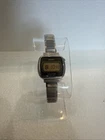 Vintage Ladies Seiko Digital Watch On Stretch Band New Battery Runs Well