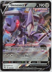 Genesect V 185/264 Fusion Strike Holo Ultra Rare