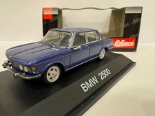 Schuco BMW 2500 E3 Blue 1/43 Diecast Sedan Model Car