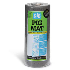 PIG Absorbent Mat Heavy Duty Oil Spill Pad Polypropylene Industrial Shop Mat