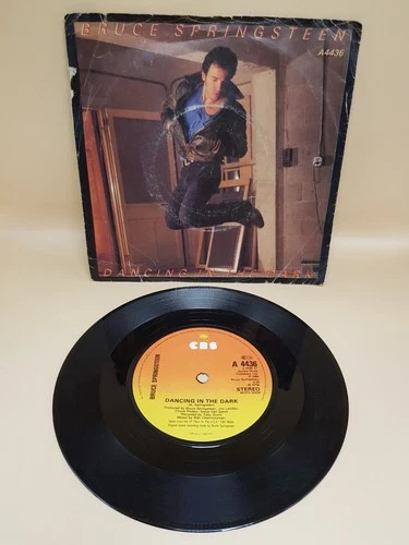 Bruce Springsteen Dancing In The Dark 7" Vinyl Single Record 1984 CBS