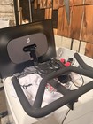 Peloton Aerobic Training Cycle Touchscreen Monitor, Black + Shoes and Weights — photo 2