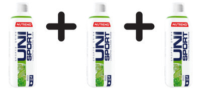 3 x Nutrend Unisport, Mojito - 1000 ml. (16,00 EUR/L)