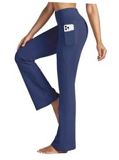 Women's Yoga Pants 27"/29"/31"/33" Flare Leggings Bootcut High Waist Tummy