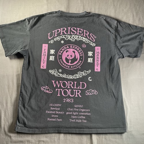 UPRISERS x Panda Express Shirt Men’s Large Fast Food Tee Chinese Kitchen