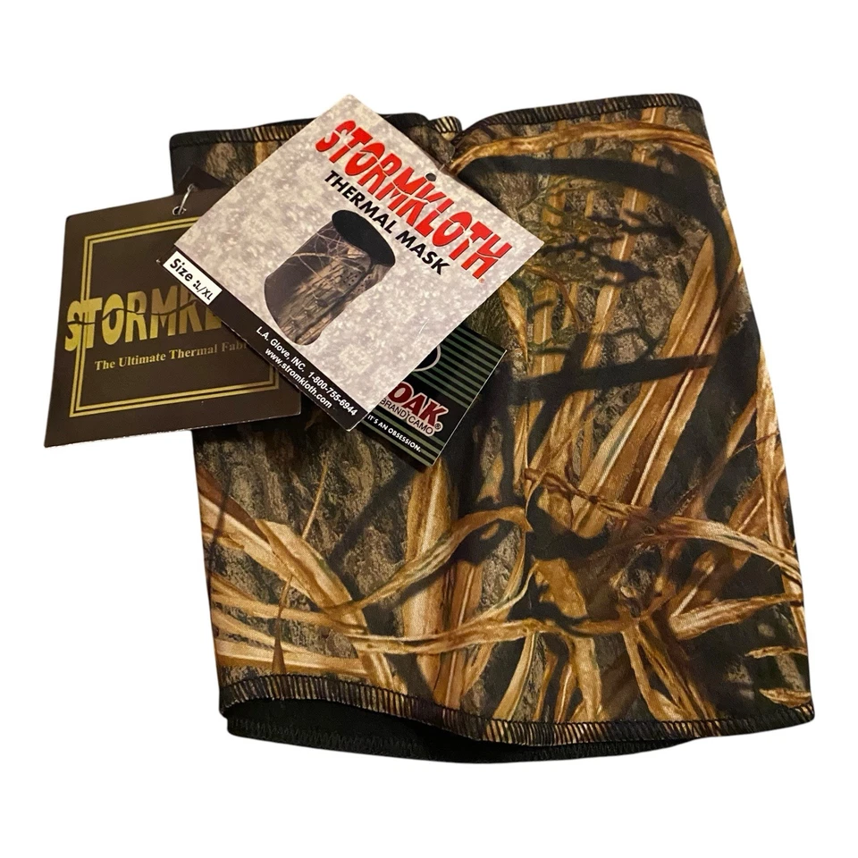 Stormkloth Mossy Oak Thermal Face Mask - Size L/XL - New with Tags - Image 2 of 3