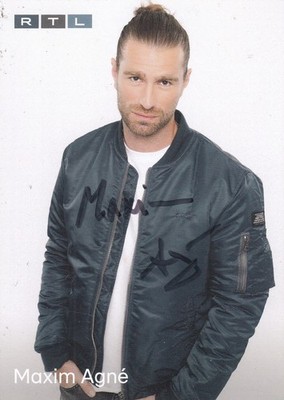 Autogramm - Maxim Agne (Unter Uns)