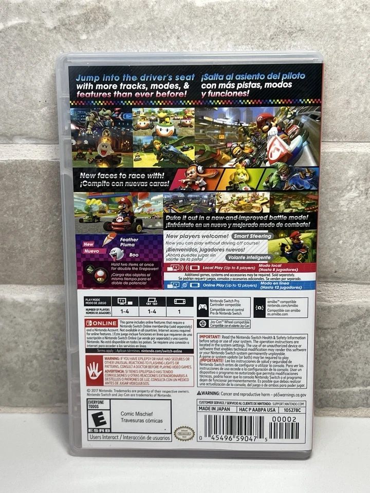Mario Kart 8 - Deluxe Edition - Nintendo Switch. - Complete CIB - VG - Image 3 of 4