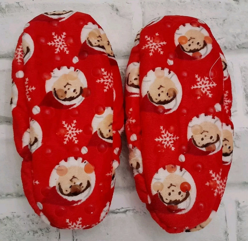 Elf on the Shelf Zapatilla Calcetines Navidad Zapatillas S/M Niños pequeños Foto 2 de 4