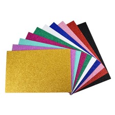 1Set 11.81 x 7.87" 2mm Thickness EVA Foam Sheets Board for Arts Colorful Glitter