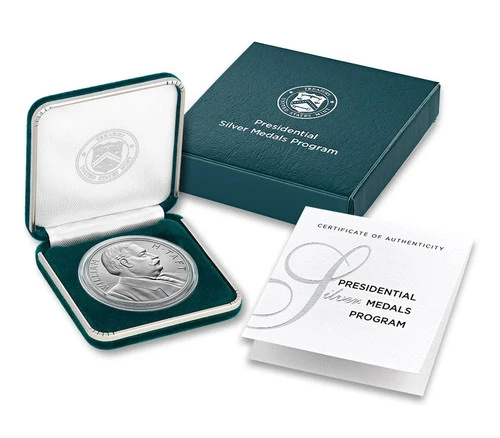 US Mint Presidential 1oz Fine Silver Medal Coin WILLIAM HOWARD TAFT (S827)