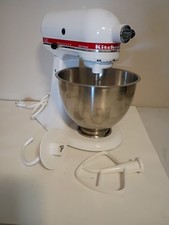 White KitchenAid KSM90 300W Ultra Power Stand Mixer for sale