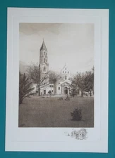 FLORIDA St. Augustine St. Joseph's Cathedral - 1890 SCARCE Print 10.5 x 15"