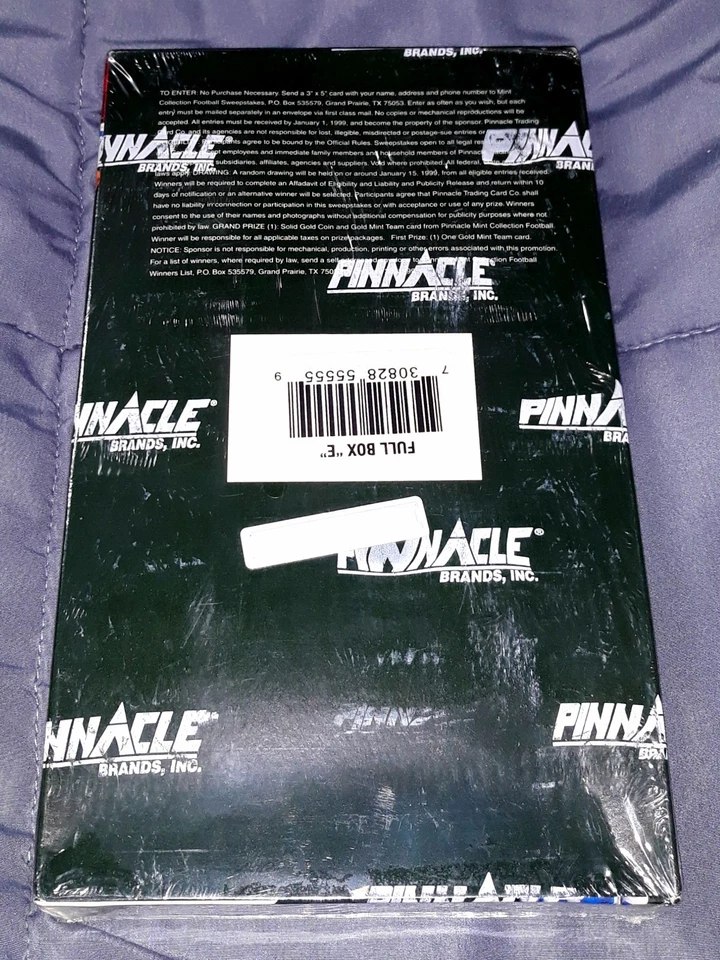 1998 Pinnacle Mint Collection Box 24ct. 14k Gold Coins Peyton Manning RC Rookie - Image 2 of 4