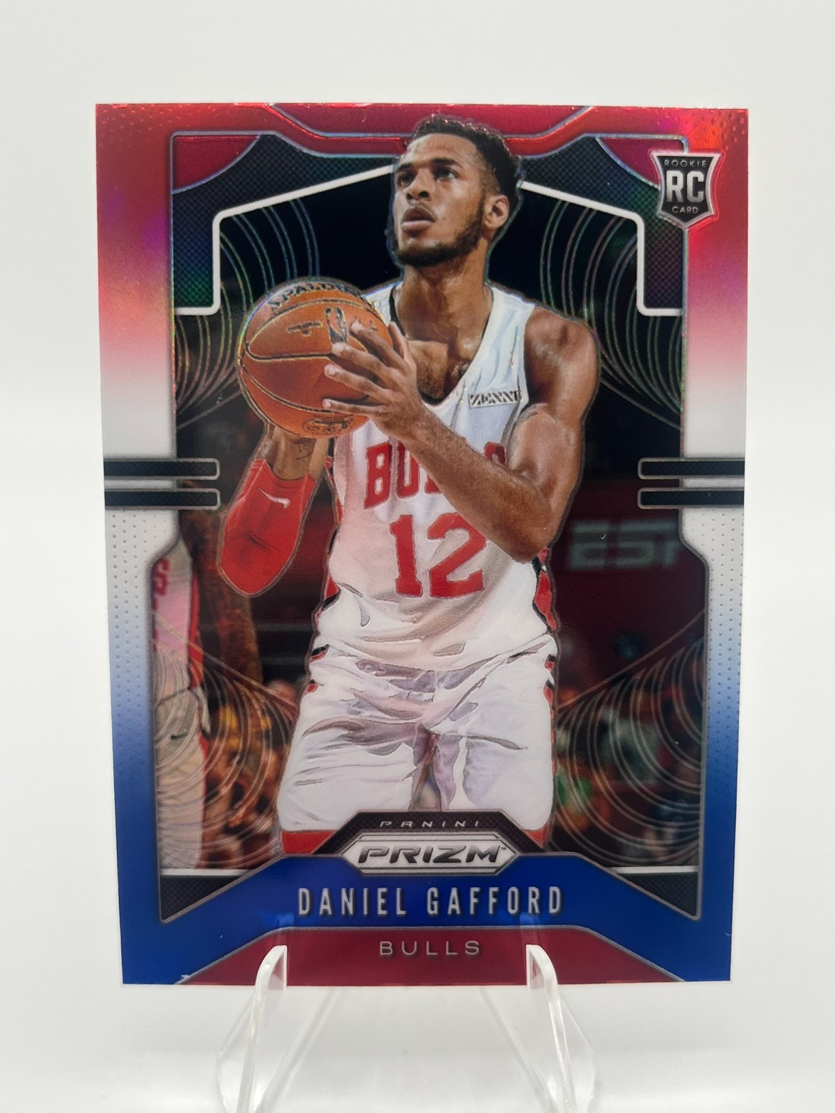 2019-20 Panini Prizm - Rookie Daniel Gafford #294 Red White & Blue Prizm (RC)