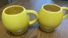2 McCoy smiley face coffee mugs made USA very bright colors Great condition — photo 2