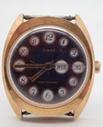 VINTAGE 1970'S TIMEX TELEPHONE MARLIN DAY/DATE MECHANICAL HANDWIND MEN'S WATCH