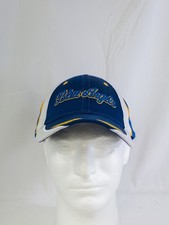 AIRWARE Blue Angels Baseball Cap Hat Adjustable Blue White Yellow 100 Cotton