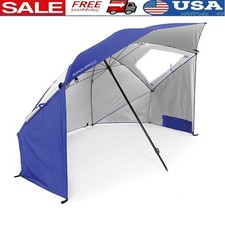 NEW SPF 50 Portable Sun Canopy Umbrella Beach Rain Shelter Travel Umbrella