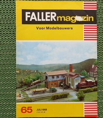 Faller AMS ---  Faller Magazin 65, Juli 1968, Sprache Niederländisch (AU126)