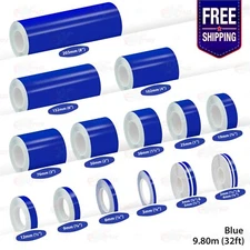 BLUE PIN STRIPE Car Model Motorcycle Decal Line Adhesive TAPE Vinyl Sticker
