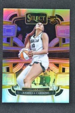 Kamilla Cardoso 2024 Panini Select WNBA Silver Prizms Chicago Sky Rookie #33