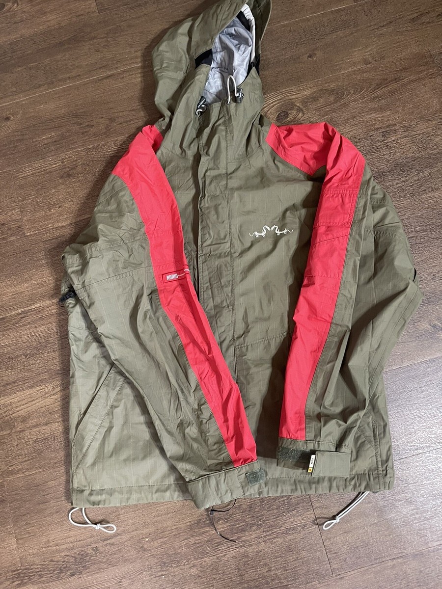 BURTON　RONIN フード付きベージュジャケット Vintage Burton Ronin M Waterproof Snowboards Jacket | eBay