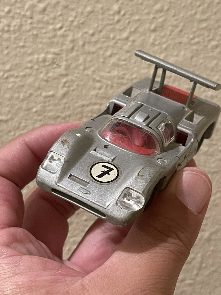 Solido 169 Chaparral 2F Silver Color With #7 Decal Made In France 1/43 Scale - Image 2 of 4