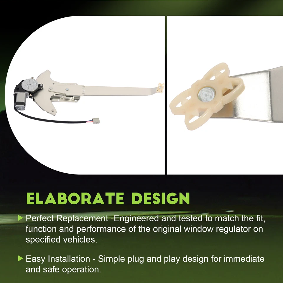 Camión Bronco delantero izquierdo para Ford F150 F250 F350 con regulador de ventana eléctrica del motor Foto 4 de 4