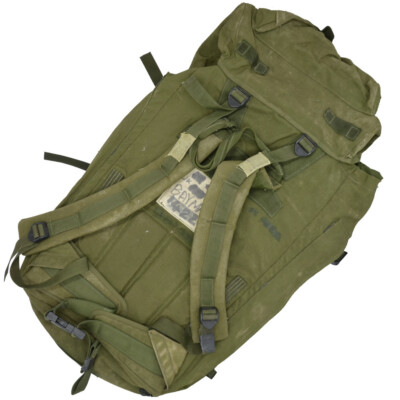 British Army Rucksack Backpack Long Bergen OLV Olive Green 1989